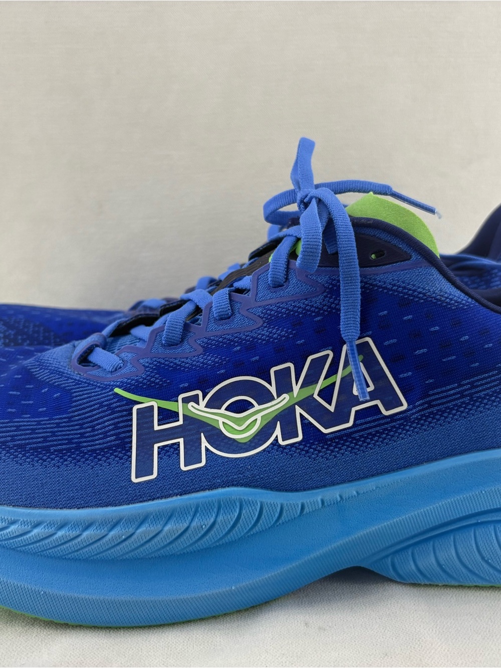 Hoka Mach 6 Blue Running Sneakers men’s size 12.5M NWOB - Picture 1 of 7
